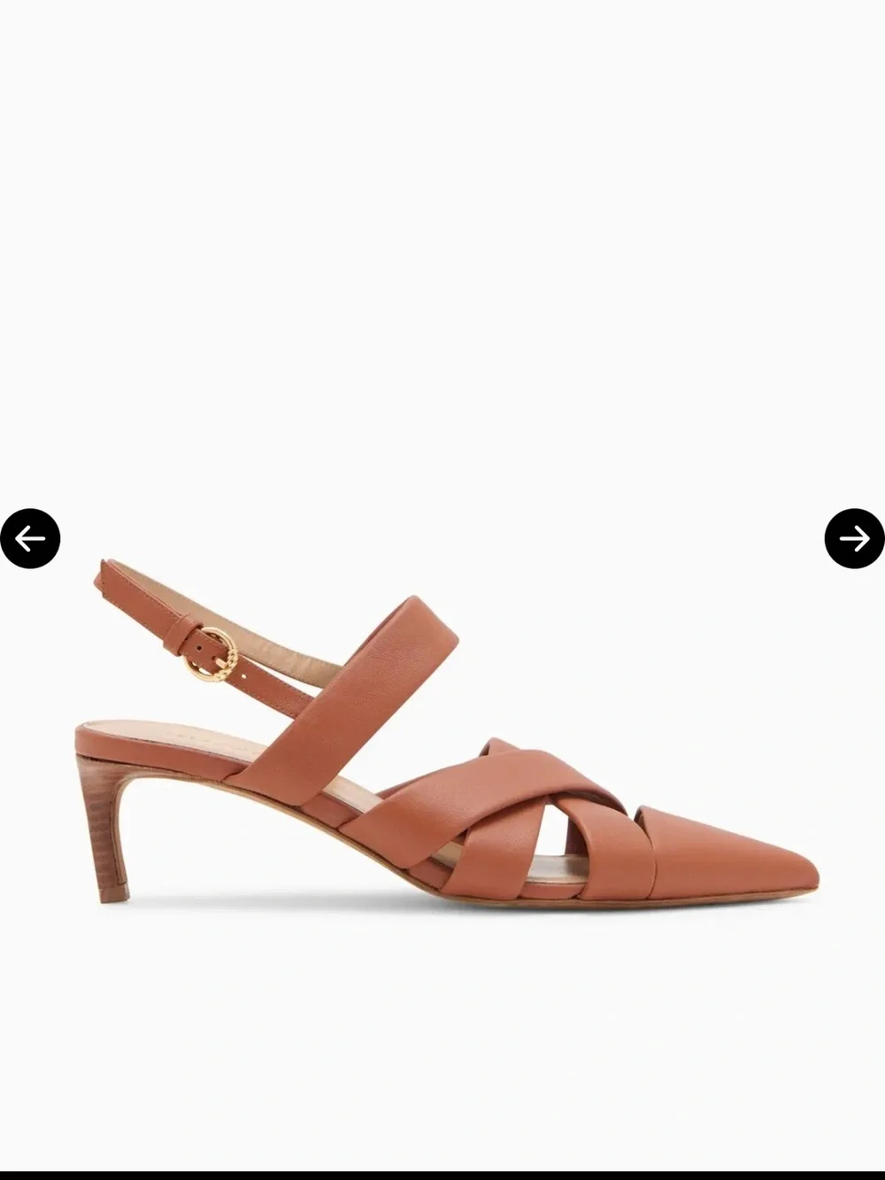 Ulla Johnson Tahlia Woven Kitten heel